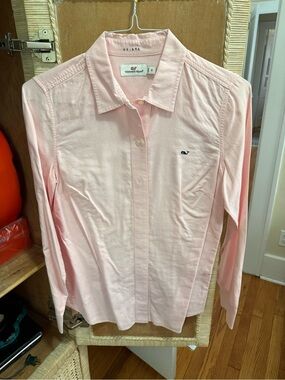 Vineyard Vines Pink Oxford Button-Down Shirt